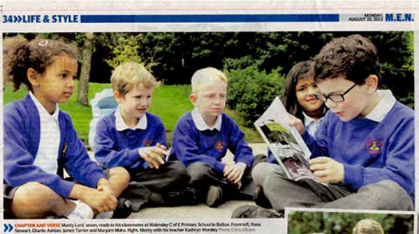 Monty Lord in Manchester Evening News, 20th August 2012